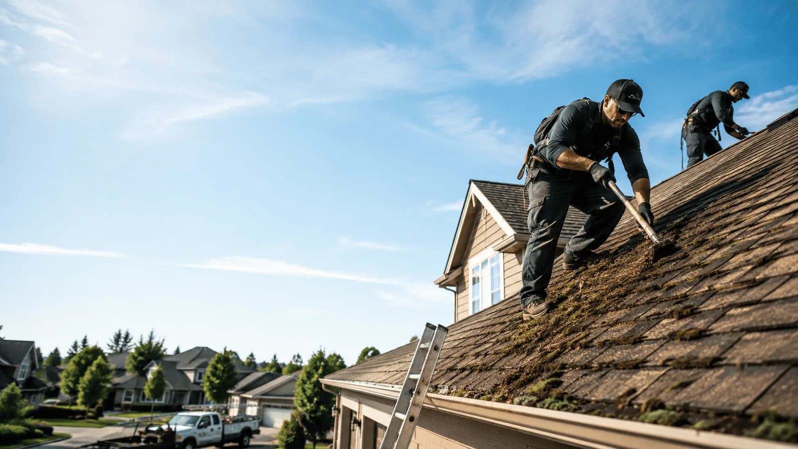 Roof Moss Removal in Leflore, OK near me